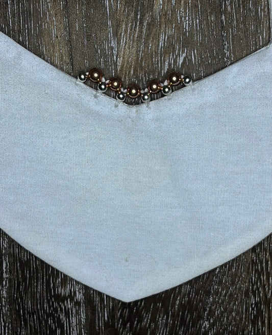 adorable dots bib-style necklace