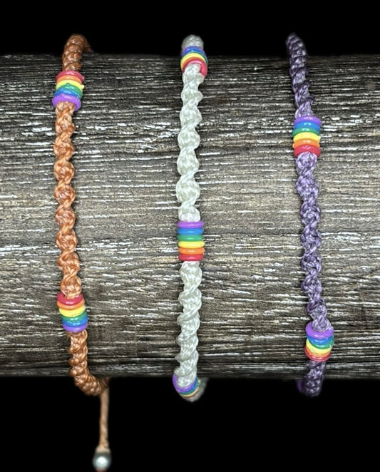 rainbow bracelet