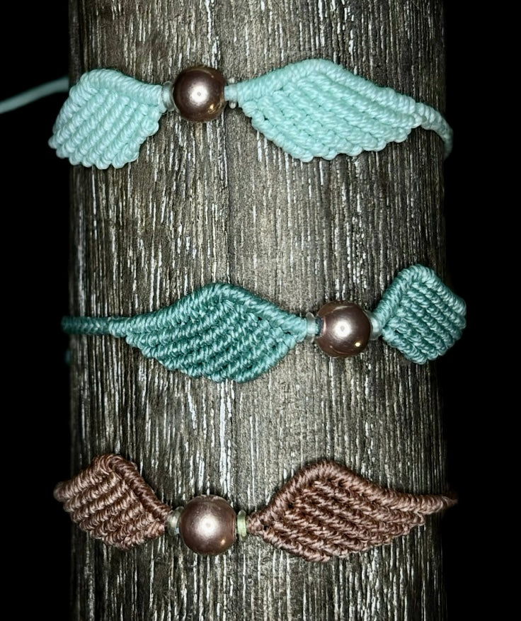 angel wings bracelet